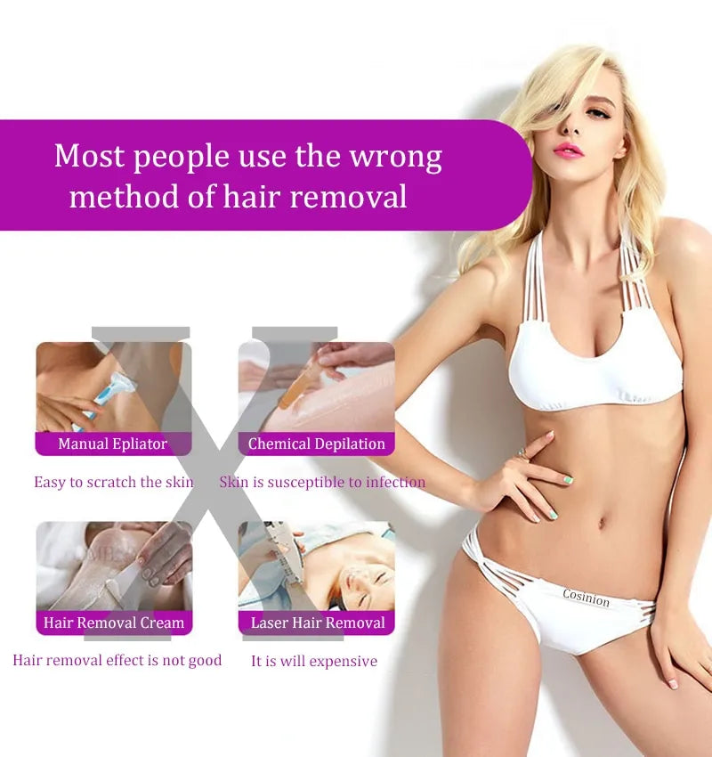 Induction Type Lady Hair Removal Device Epilator